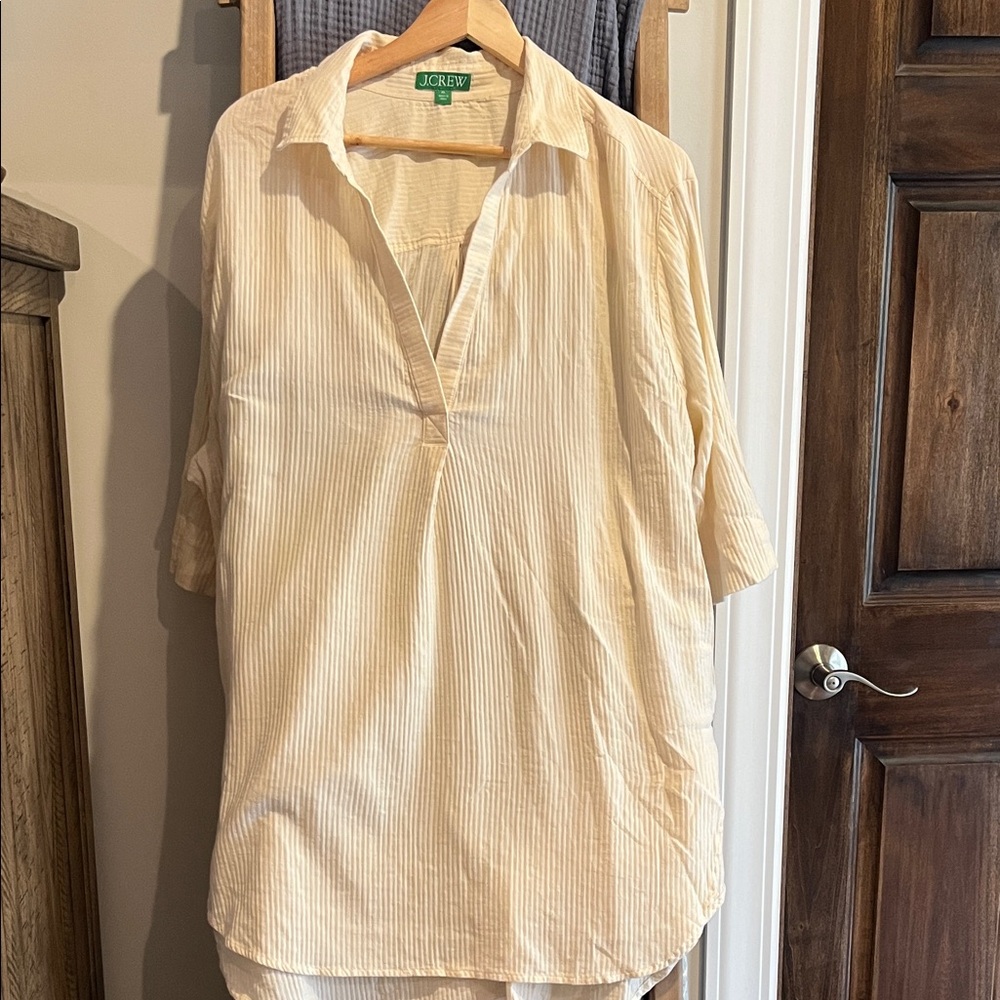 J Crew pool cover up size XL